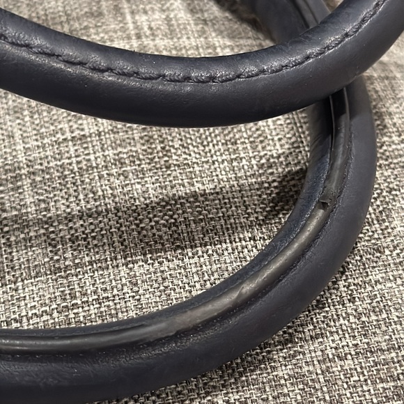 Coach Bag Prairie Dark Navy Leather Satchel Bag - Picture 15 of 17